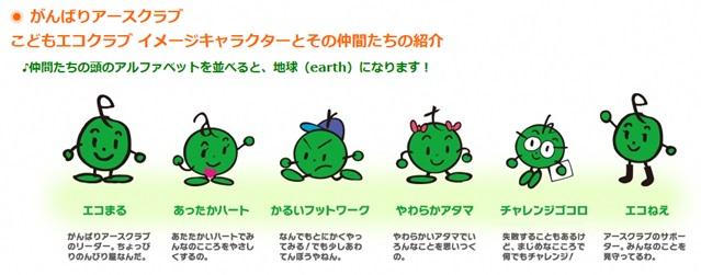 がんばりアースクラブのイラスト