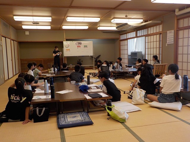 魚の栄養講話の様子