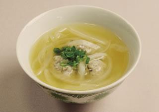 あごの団子汁(料理写真)