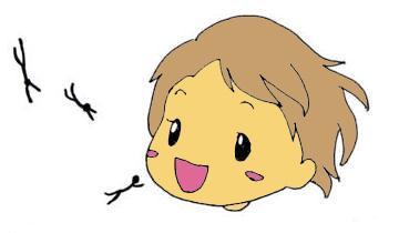 (イラスト)こどもの体にウイルスデビルが入っていく