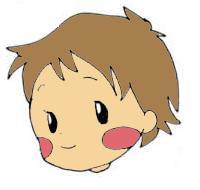 (イラスト)あんしんしたこども