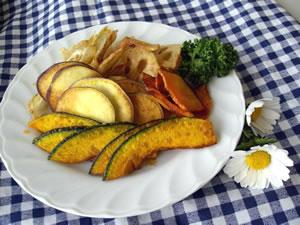 野菜チップスの写真