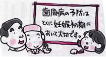 歯周病の予防は特に妊娠初期において大切です。