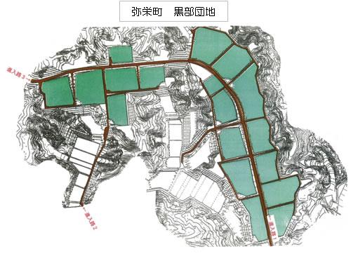 写真:黒部団地(図)