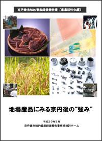 京丹後市知的資産経営報告書〔産業活性化編〕の表紙