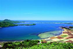 久美浜湾の全景