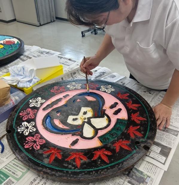作業中