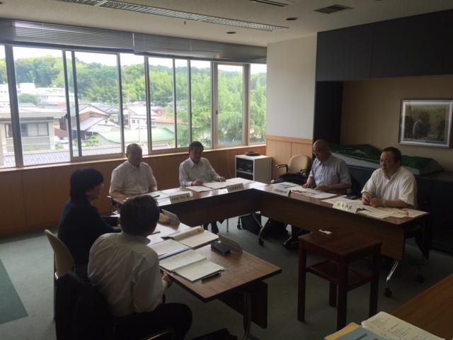 第1回京丹後市総合教育会議の様子の写真