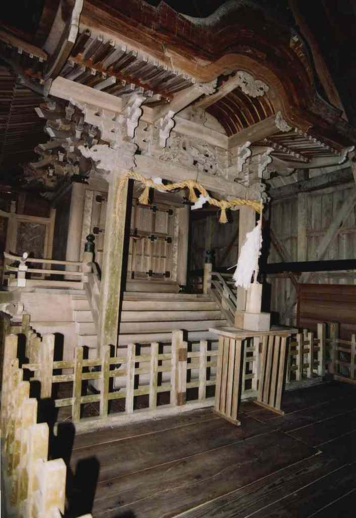 多久神社本殿の写真