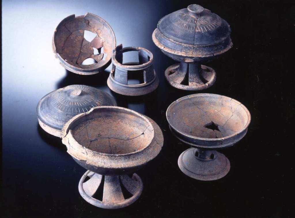 奈具岡北一号墳出土品の写真