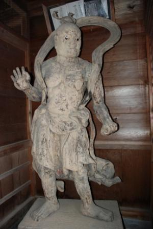 仲禅寺仁王尊吽形の写真