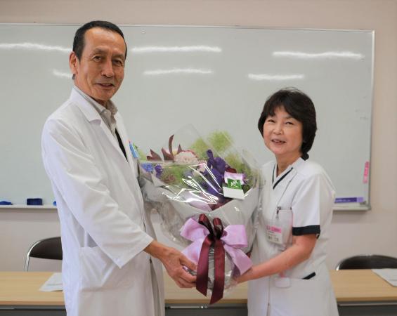 藤本江見センター長表彰