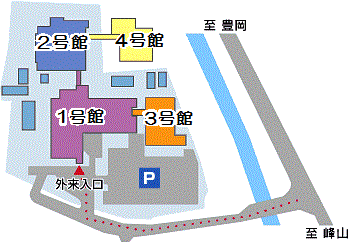病院配置図