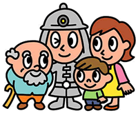 防災活動イラスト