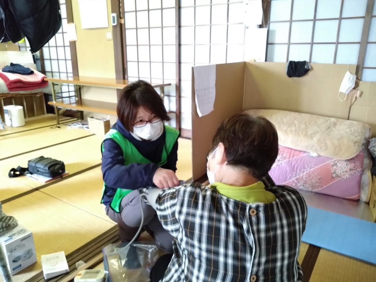 保健師の活動の様子