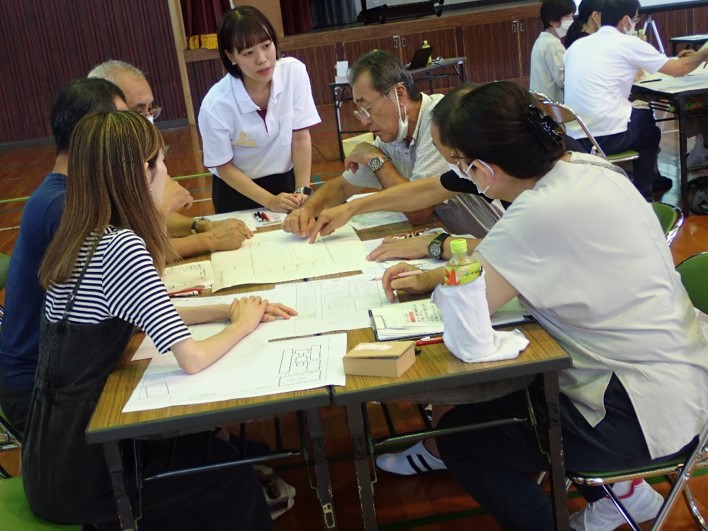 避難所運営訓練