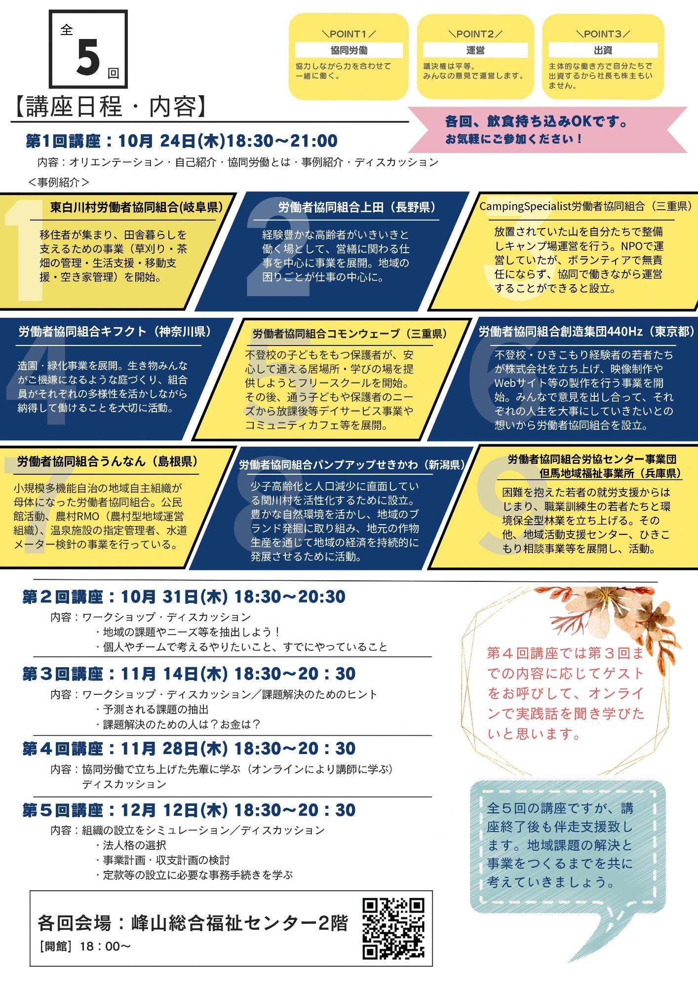 チラシ裏面