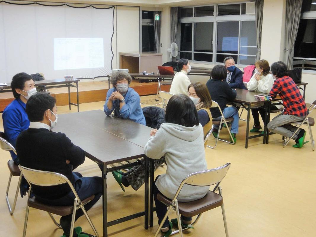 地域プランの改定に向けたワークショップの様子