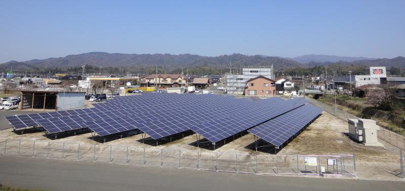 太陽光発電所大宮サイトの写真