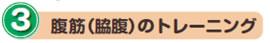 3.腹筋(脇腹)のトレーニング