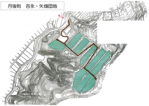 写真：吉永・矢畑団地(図)