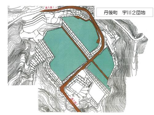写真：宇川2団地(図)