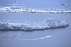 久美浜湾の冬景色