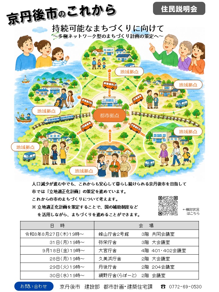 住民説明会チラシ