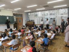 しんざん小学校授業参観