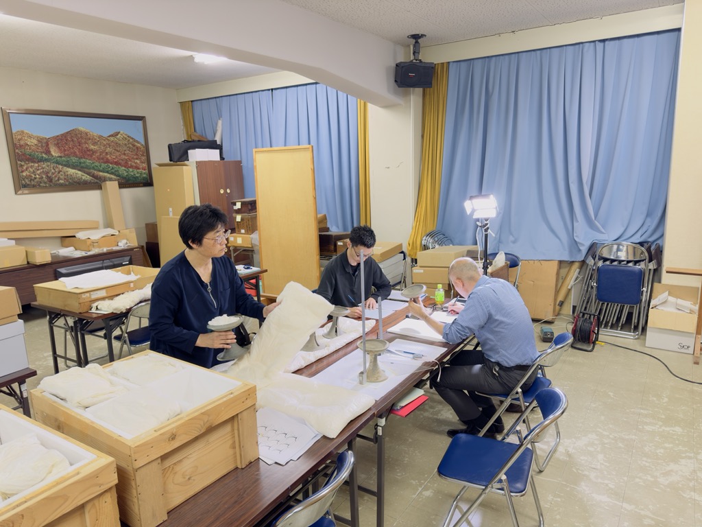 員数確認作業の様子