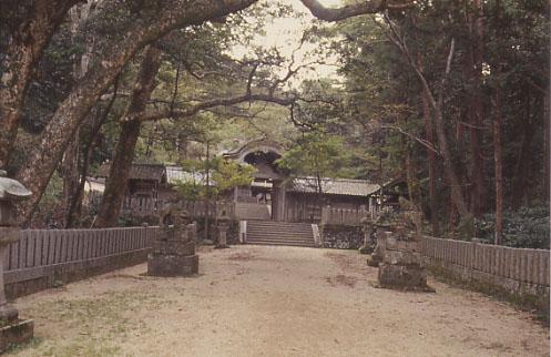 竹野神社環境保全地区の竹野神社の写真