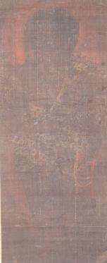 常立寺絹本著色不動明王像の写真