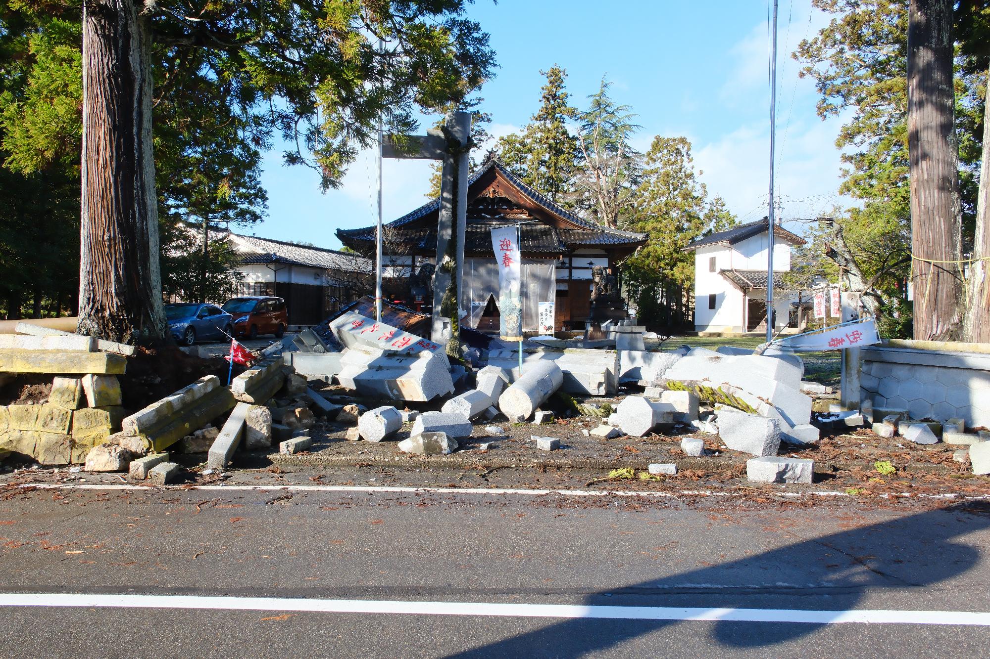 石川県穴水町被害写真2
